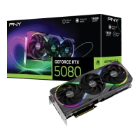 PNY GeForce RTX 5080 16GB GDDR7 ARGB EPIC-X RGB Overclocked Triple Fan Graphics Card